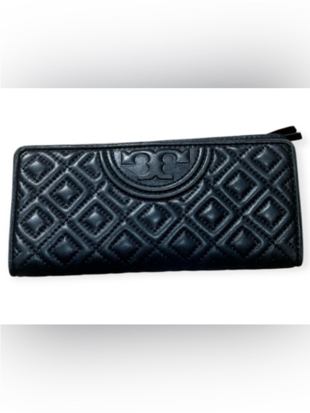 Tory Burch Fleming Quilted Soft Leather Continental Wallet - Picture 2 of 6